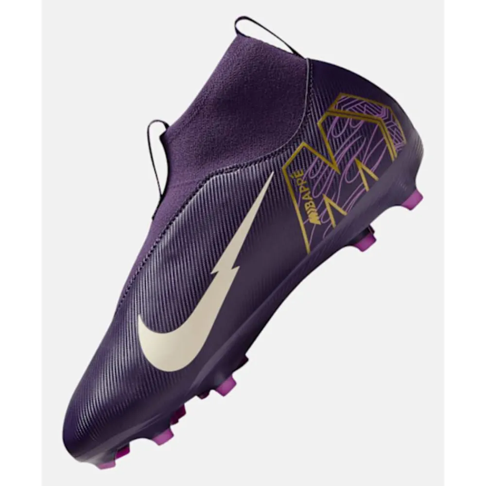 Fashion Nike Kids Mercurial Zoom Superfly 10 Academy Mbappe Firm Ground Purple