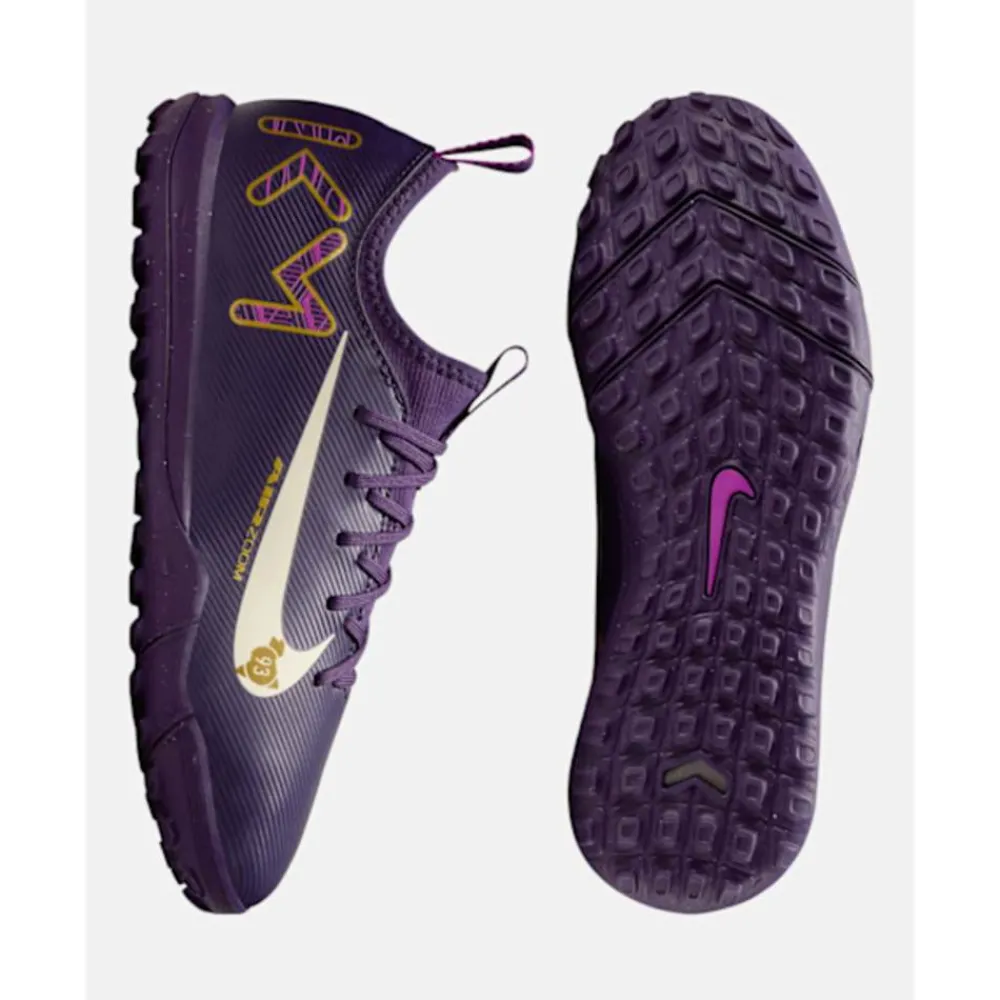 Clearance Nike Kids Mercurial Zoom Vapor 16 Academy Mbappe Astro Turf Purple