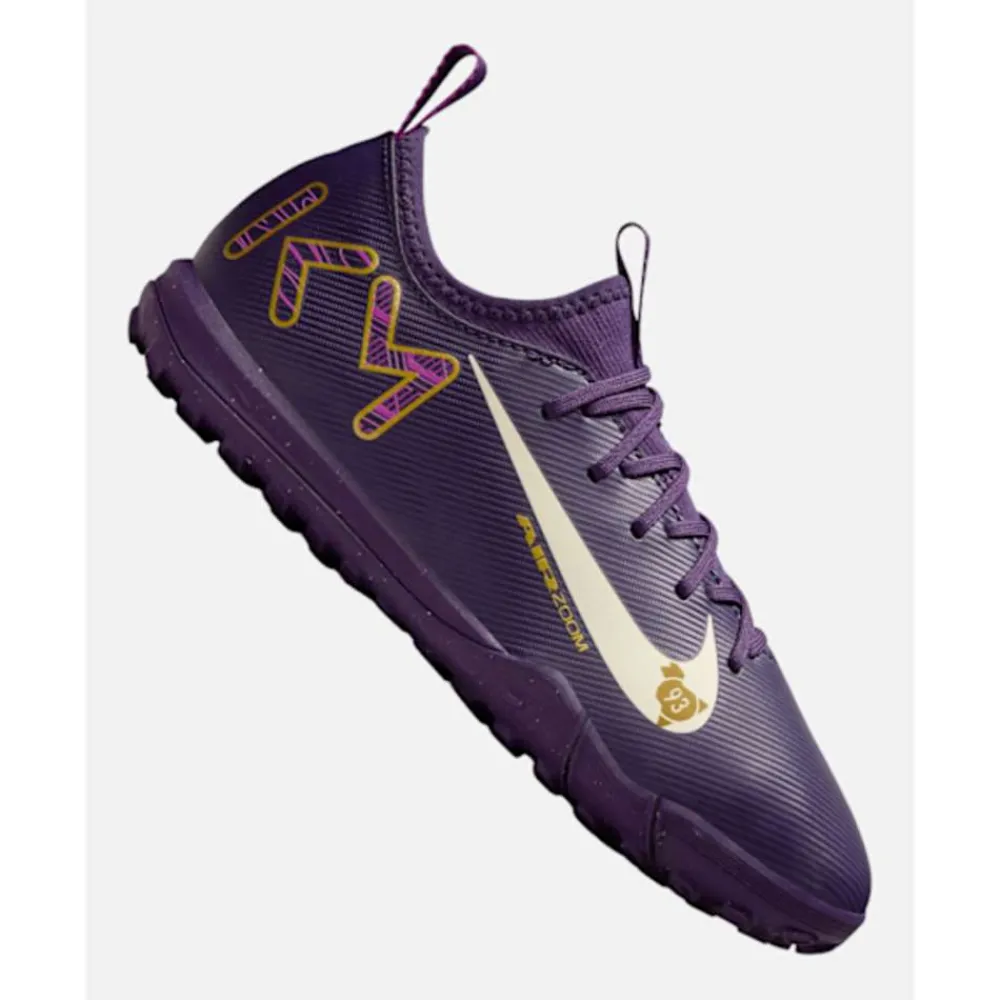 Clearance Nike Kids Mercurial Zoom Vapor 16 Academy Mbappe Astro Turf Purple