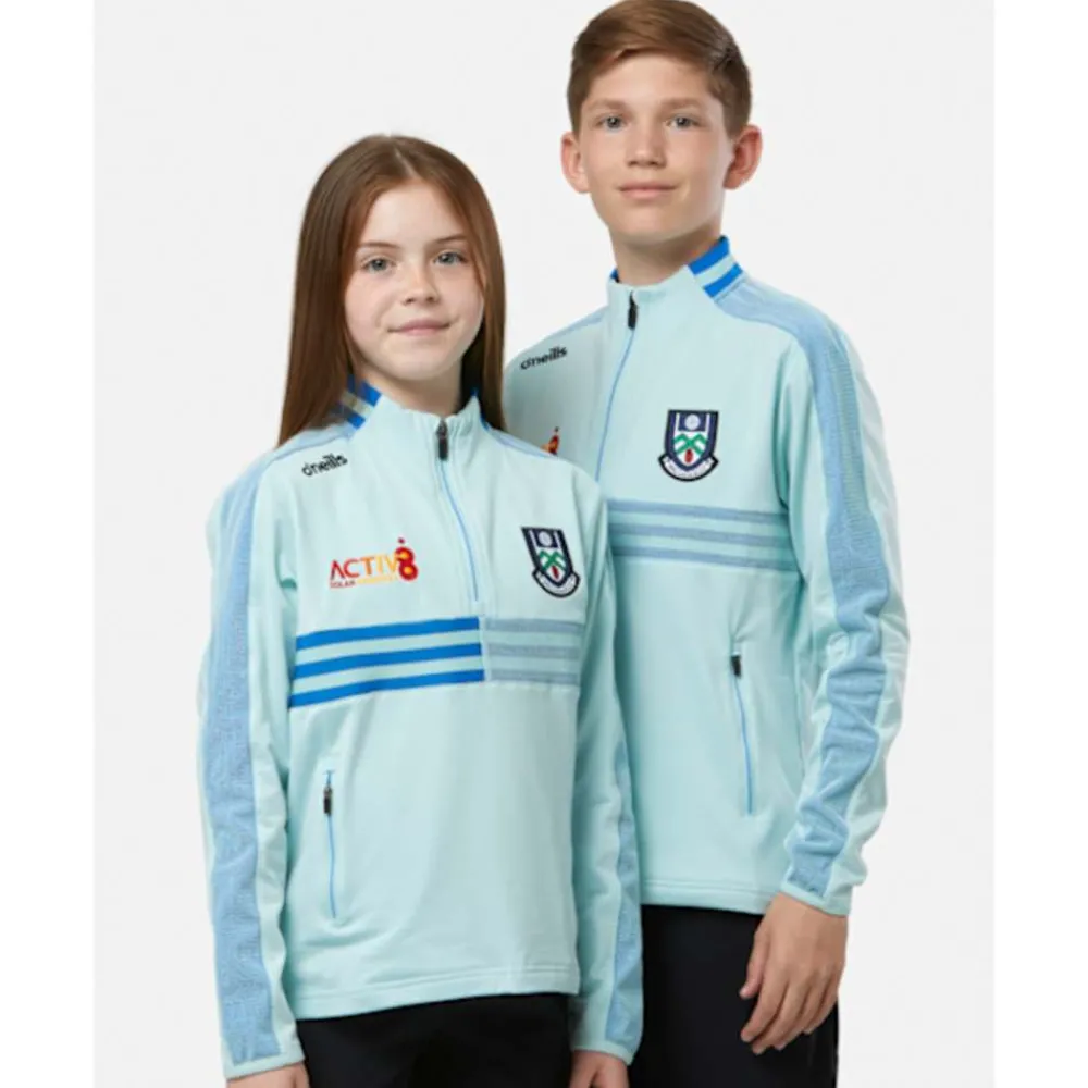 Clearance O'Neills Kids Monaghan Nepal Half Zip Top Blue