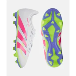 New adidas Kids Predator Club Firm Ground White