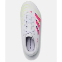 New adidas Kids Predator Club Firm Ground White