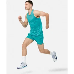 New Nike Mens 5 Inch Challenger Woven Short Green