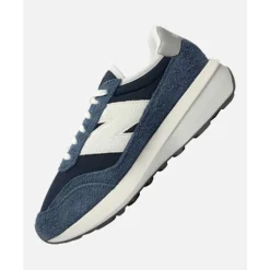 Online New Balance Mens 370 Trainers Navy