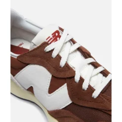 Hot New Balance Mens 327 Trainers Red