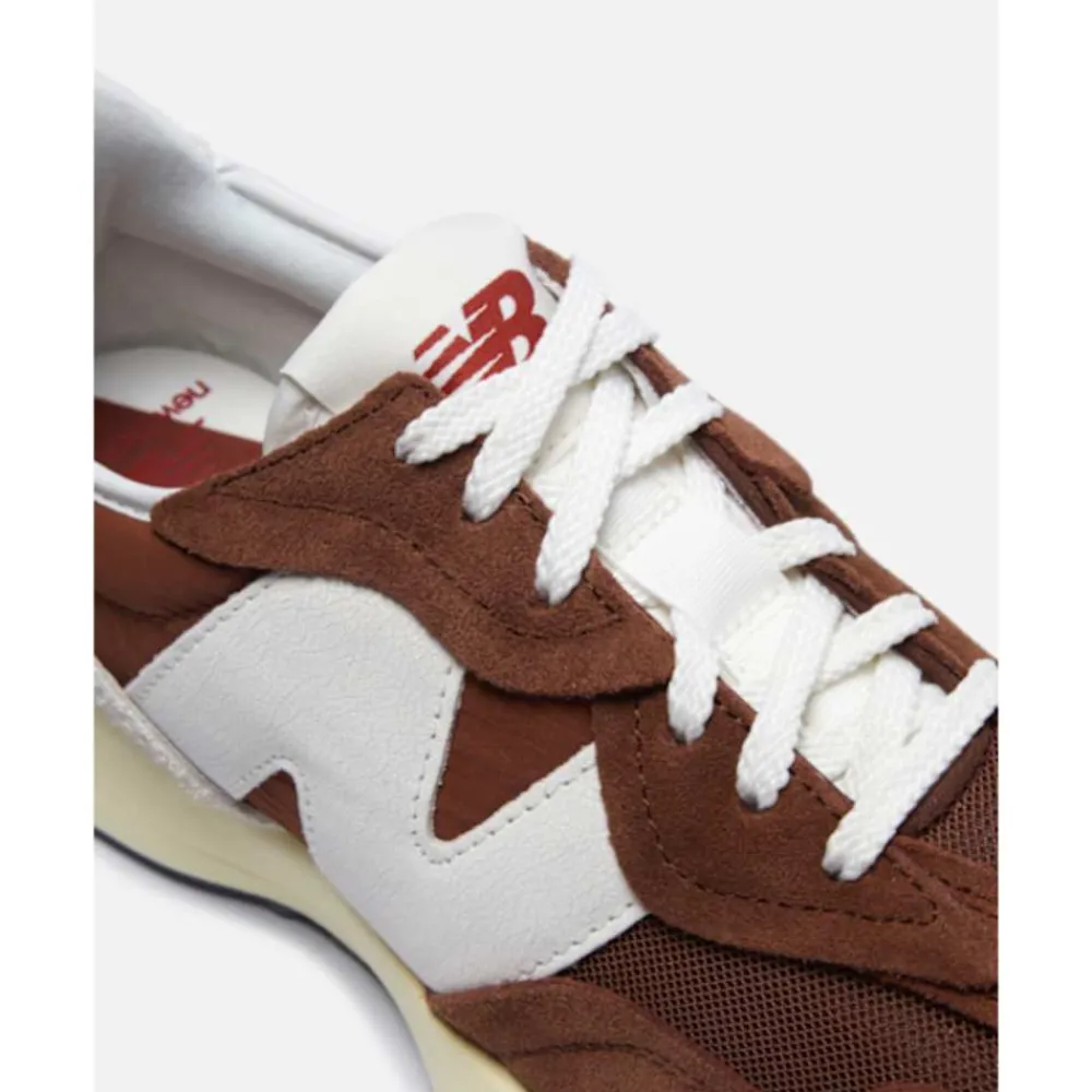 Hot New Balance Mens 327 Trainers Red