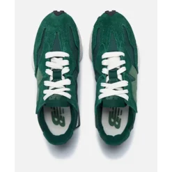 Hot New Balance Mens 327 Trainers Green