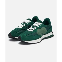 Hot New Balance Mens 327 Trainers Green