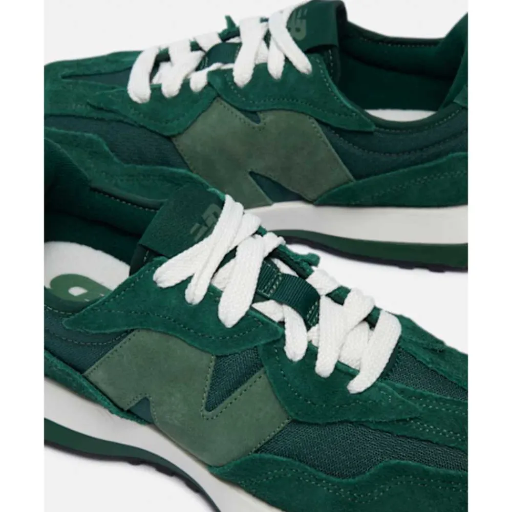 Hot New Balance Mens 327 Trainers Green
