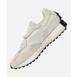 Online New Balance Mens 327 Trainers Cream