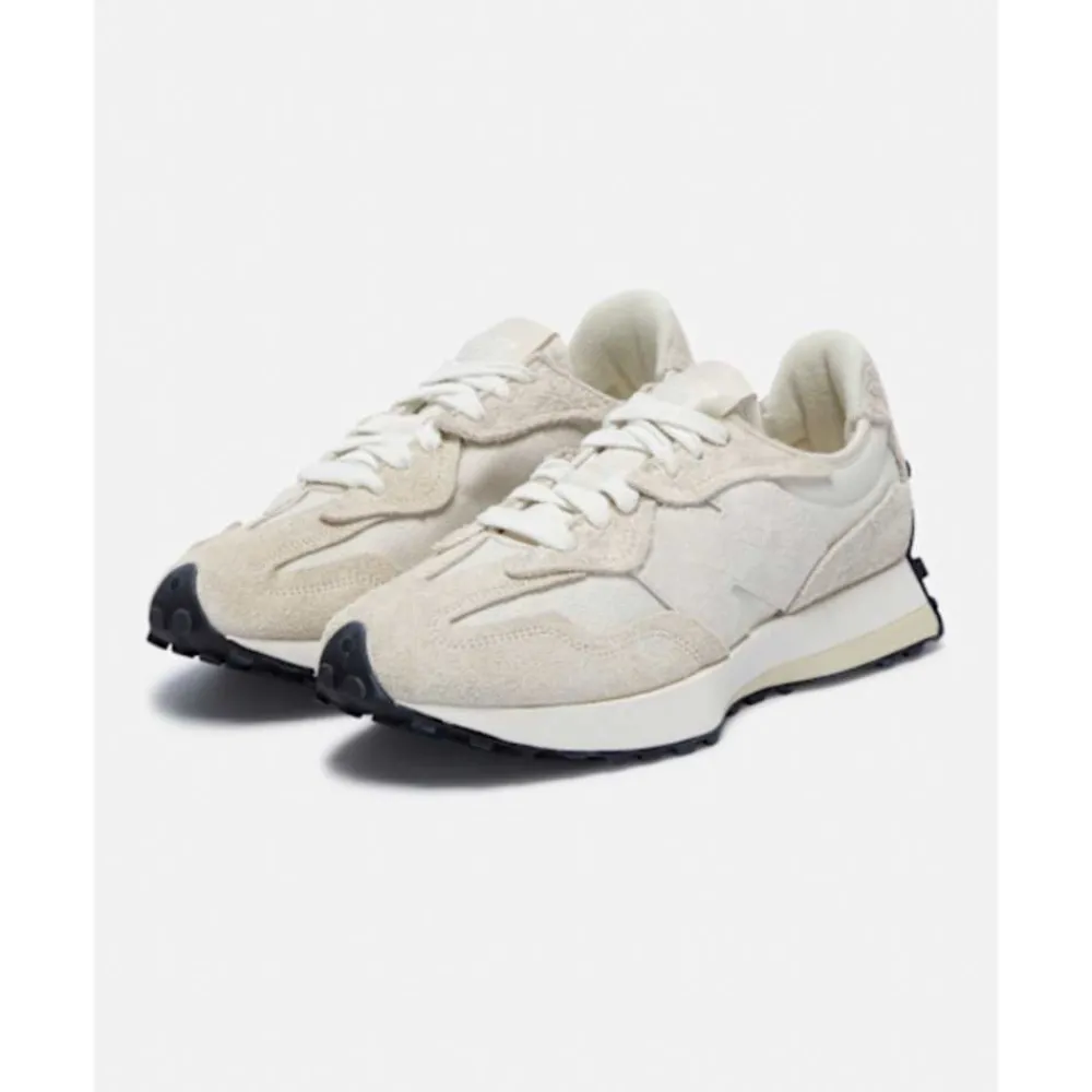 Online New Balance Mens 327 Trainers Cream