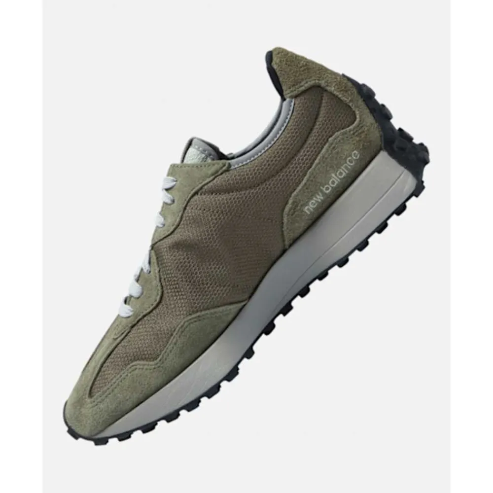 Online New Balance Mens 327 Trainers Green