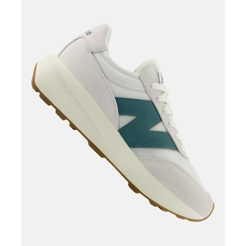 Fashion New Balance Mens 370 Trainers White