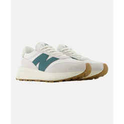 Fashion New Balance Mens 370 Trainers White