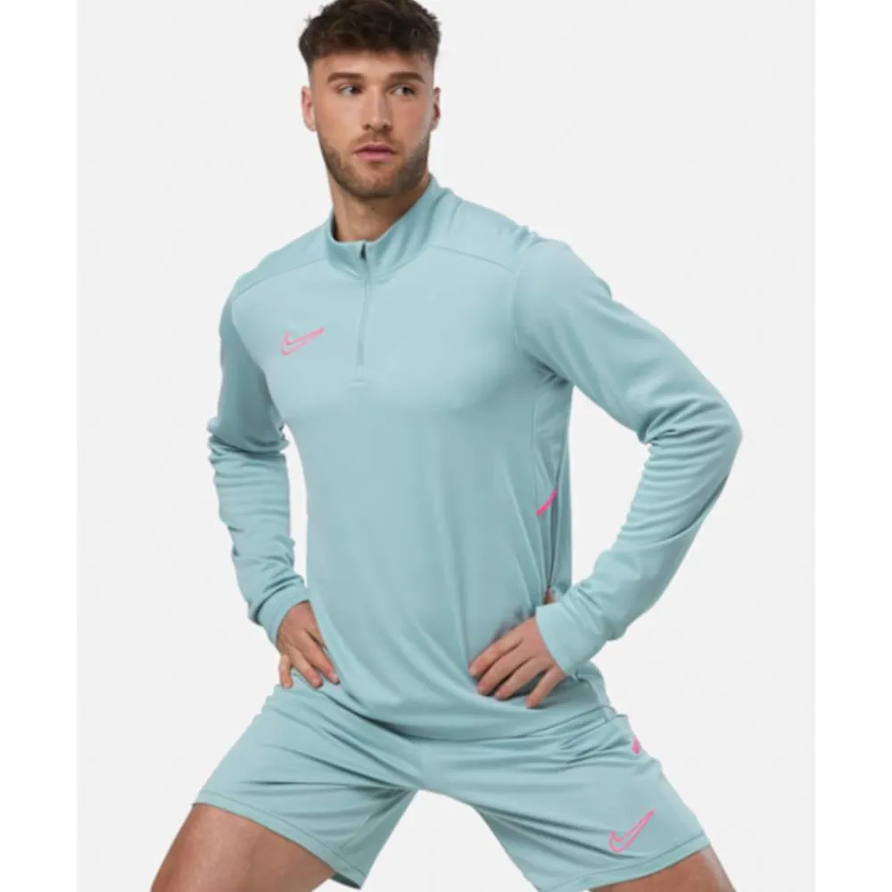 Online Nike Mens Academy Half Zip Top Blue