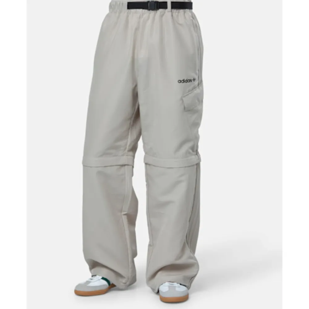 Discount adidas Originals Mens Adibliss Zip Off Outdoor Pants Cream