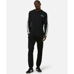 Best adidas Originals Mens Adibreak Long Sleeved T-shirt Black