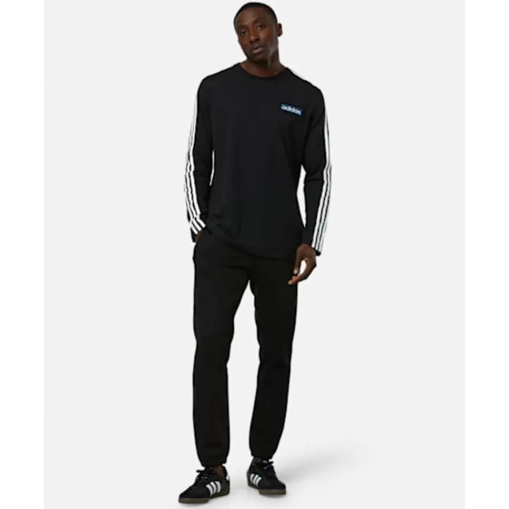 Best adidas Originals Mens Adibreak Long Sleeved T-shirt Black