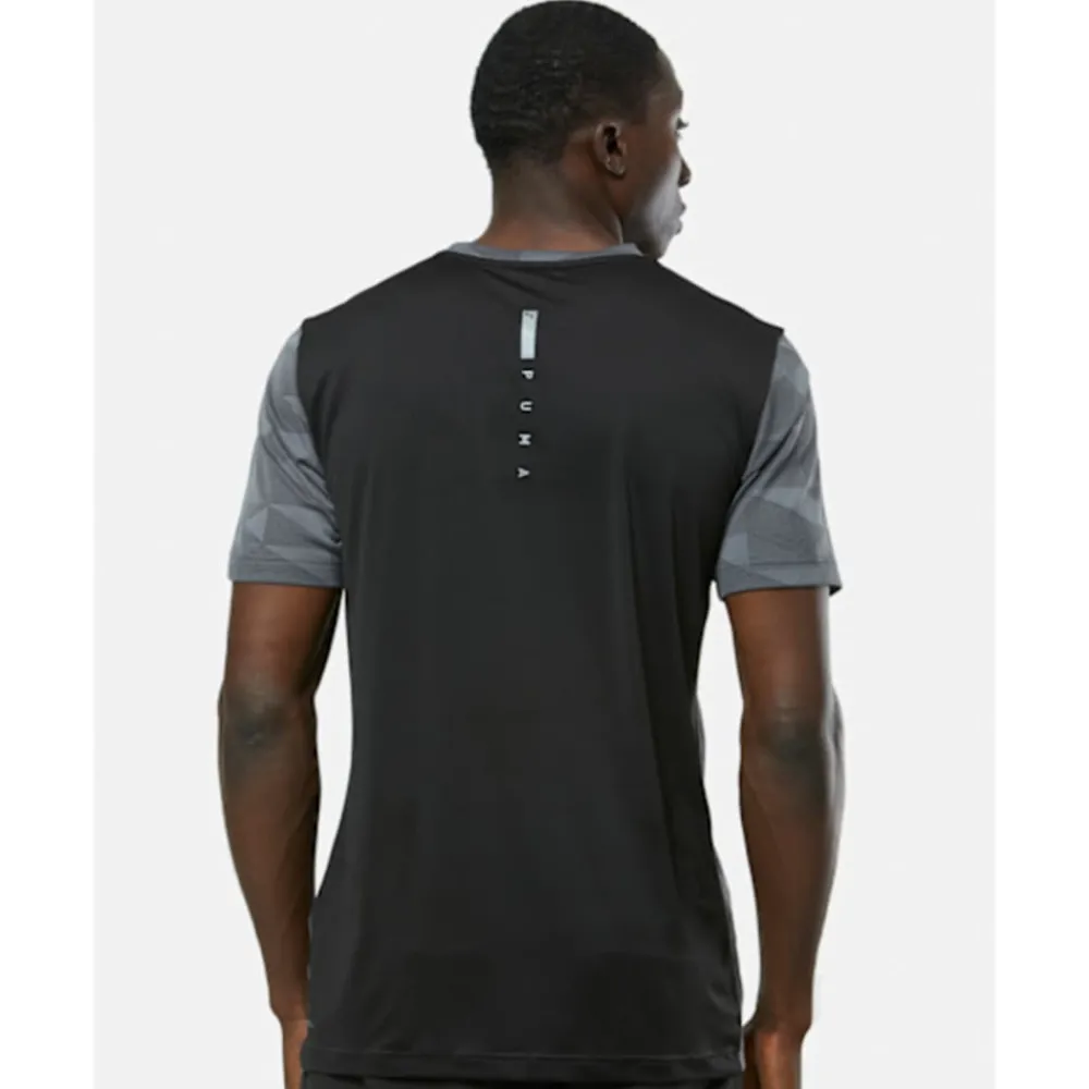 Fashion Puma Mens AOP Speed T-Shirt Black