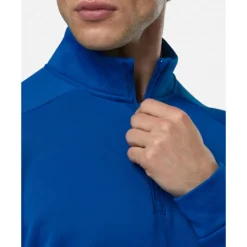Clearance Under Armour Mens Armour Fleece Half Zip Top Blue