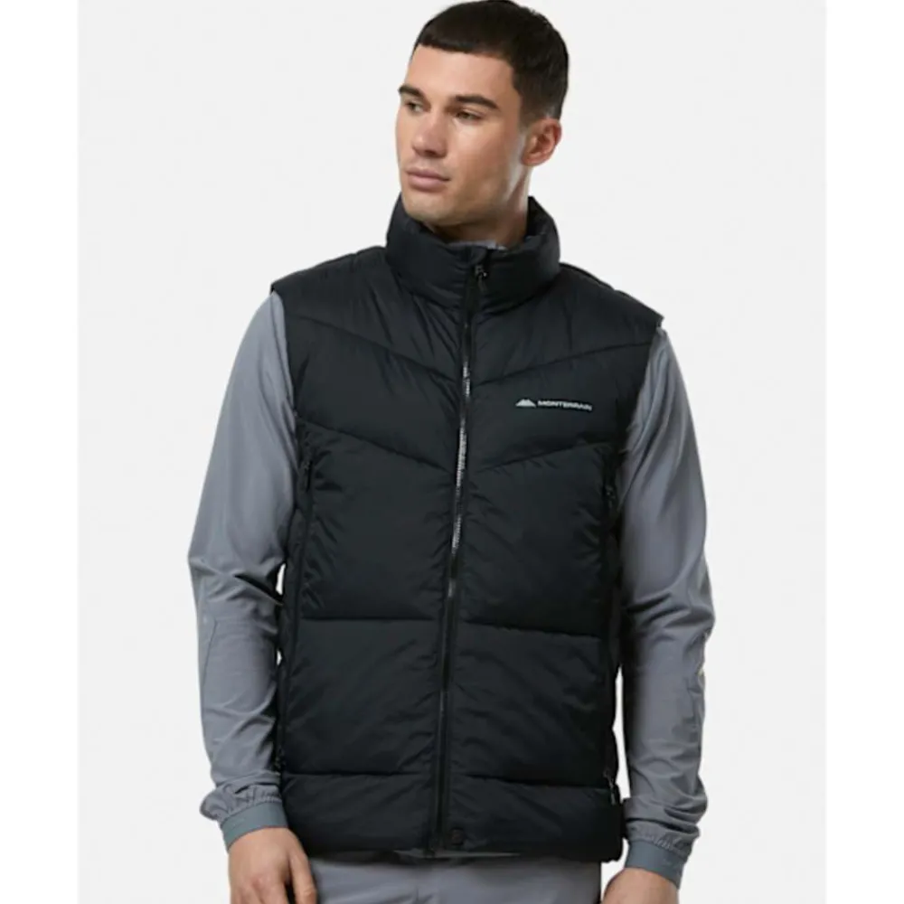 Discount Monterrain Mens Blanc Puffer Gilet Black