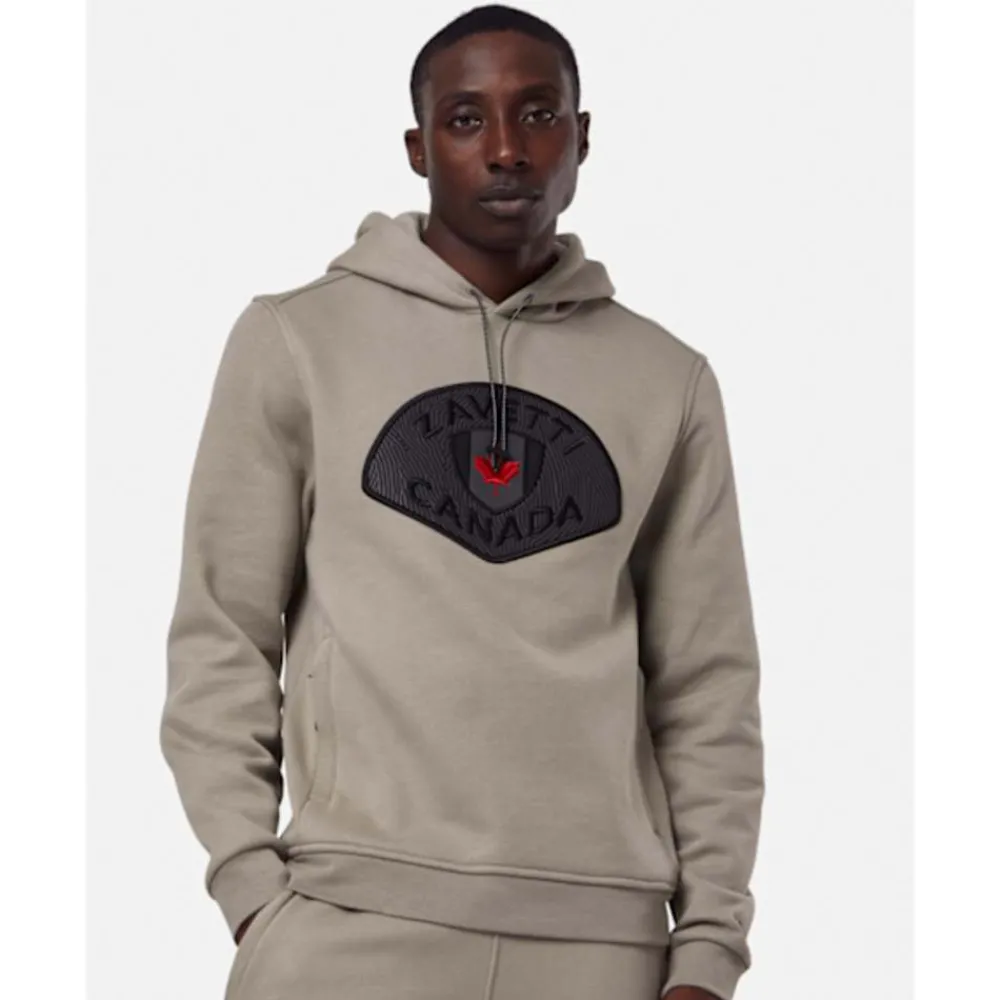 Discount Zavetti Canada Mens Camacco Hoodie Brown