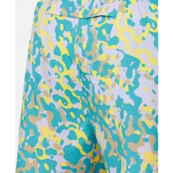 Outlet Nike Mens Challenger 5 Inch Print Woven Shorts Green