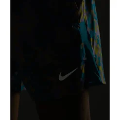 Outlet Nike Mens Challenger 5 Inch Print Woven Shorts Green