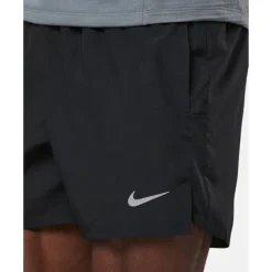 New Nike Mens Challenger 5 Inch Shorts Black