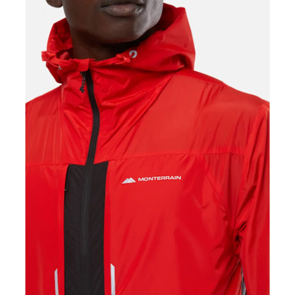 Outlet Monterrain Mens Chase 2.0 Windrunner Red
