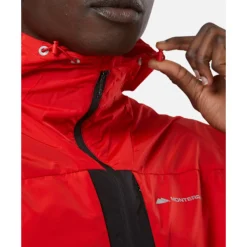 Outlet Monterrain Mens Chase 2.0 Windrunner Red