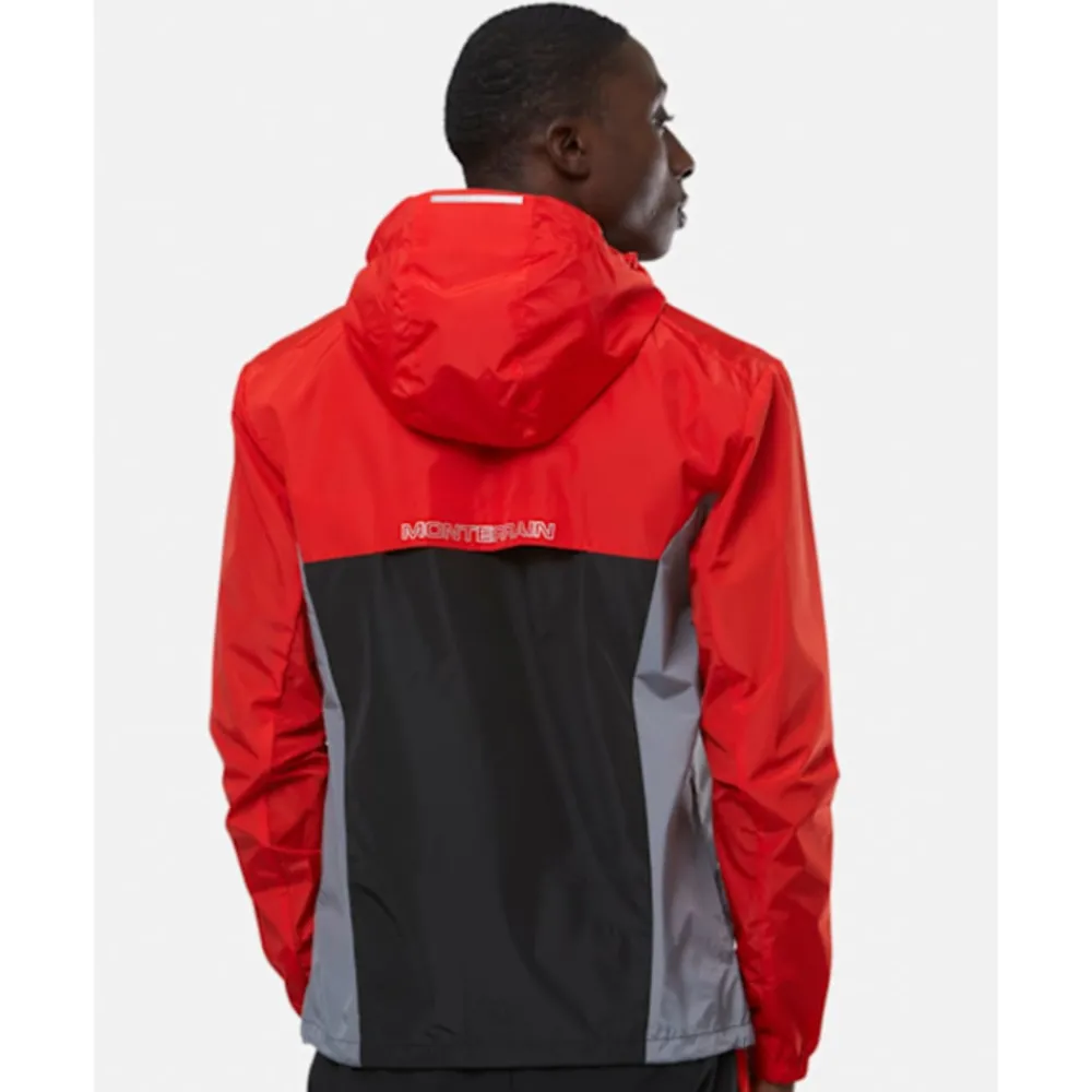 Outlet Monterrain Mens Chase 2.0 Windrunner Red