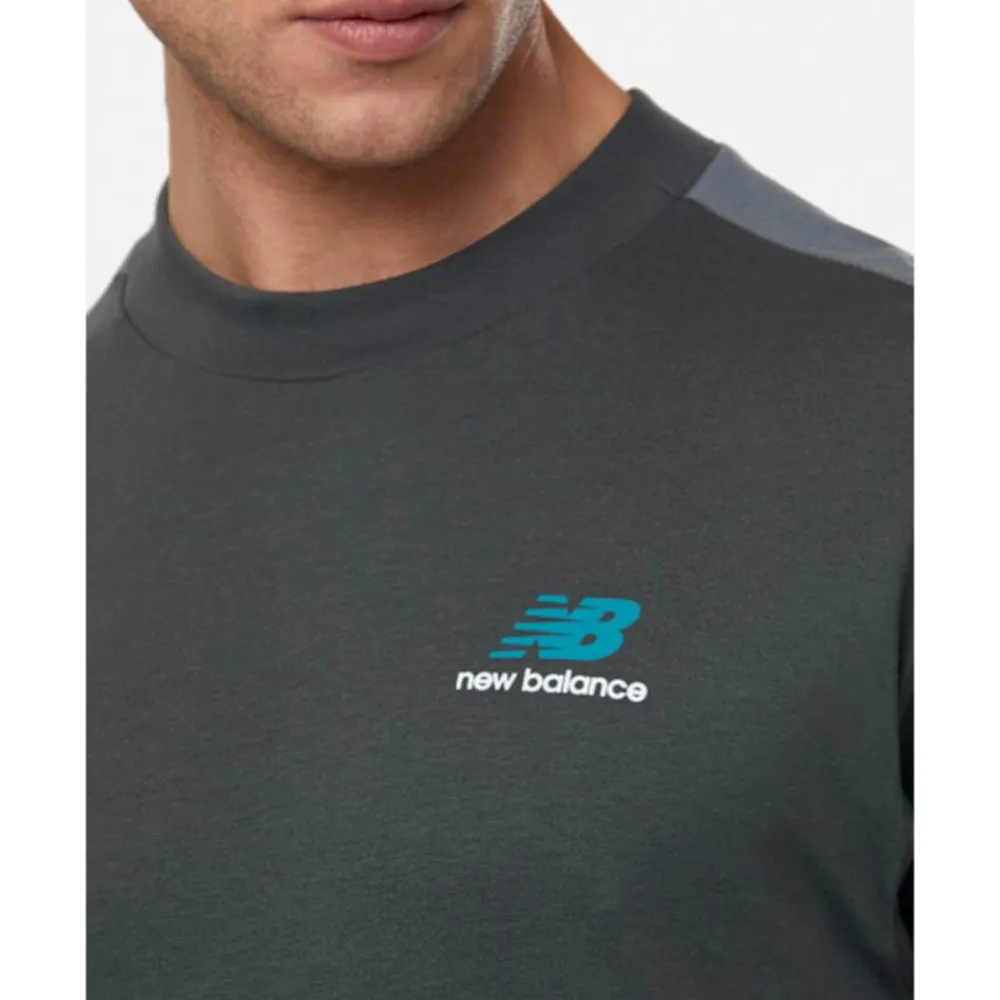 Outlet New Balance Mens Classics T-shirt Grey
