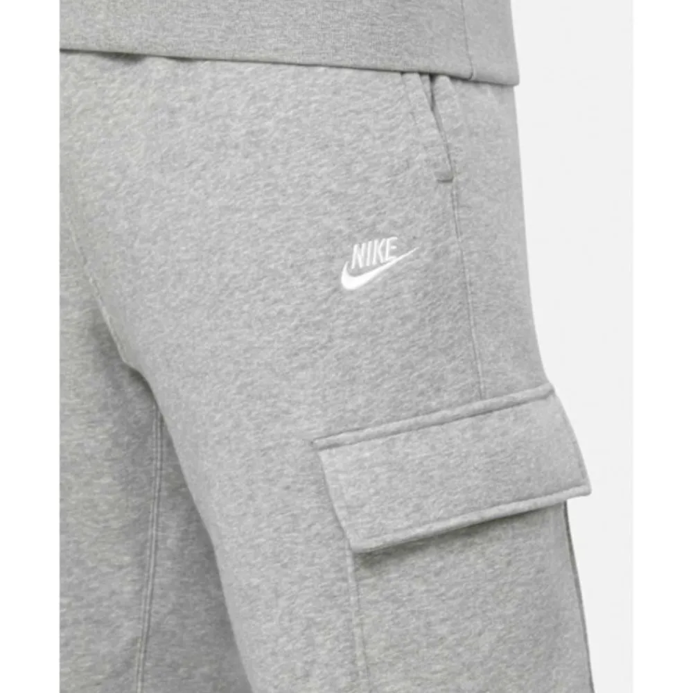 New Nike Mens Club Cargo Pants Grey