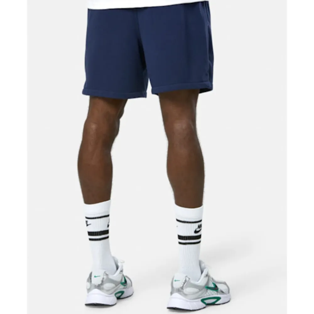 Fashion Nike Mens Club Flow FT Short Navy