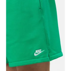 Clearance Nike Mens Club Flow FT Short Green