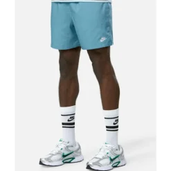 Online Nike Mens Club Flow Woven Short Blue