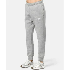 Discount Nike Mens Club Joggers Grey