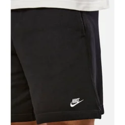 Best Nike Mens Club Knit Shorts Black