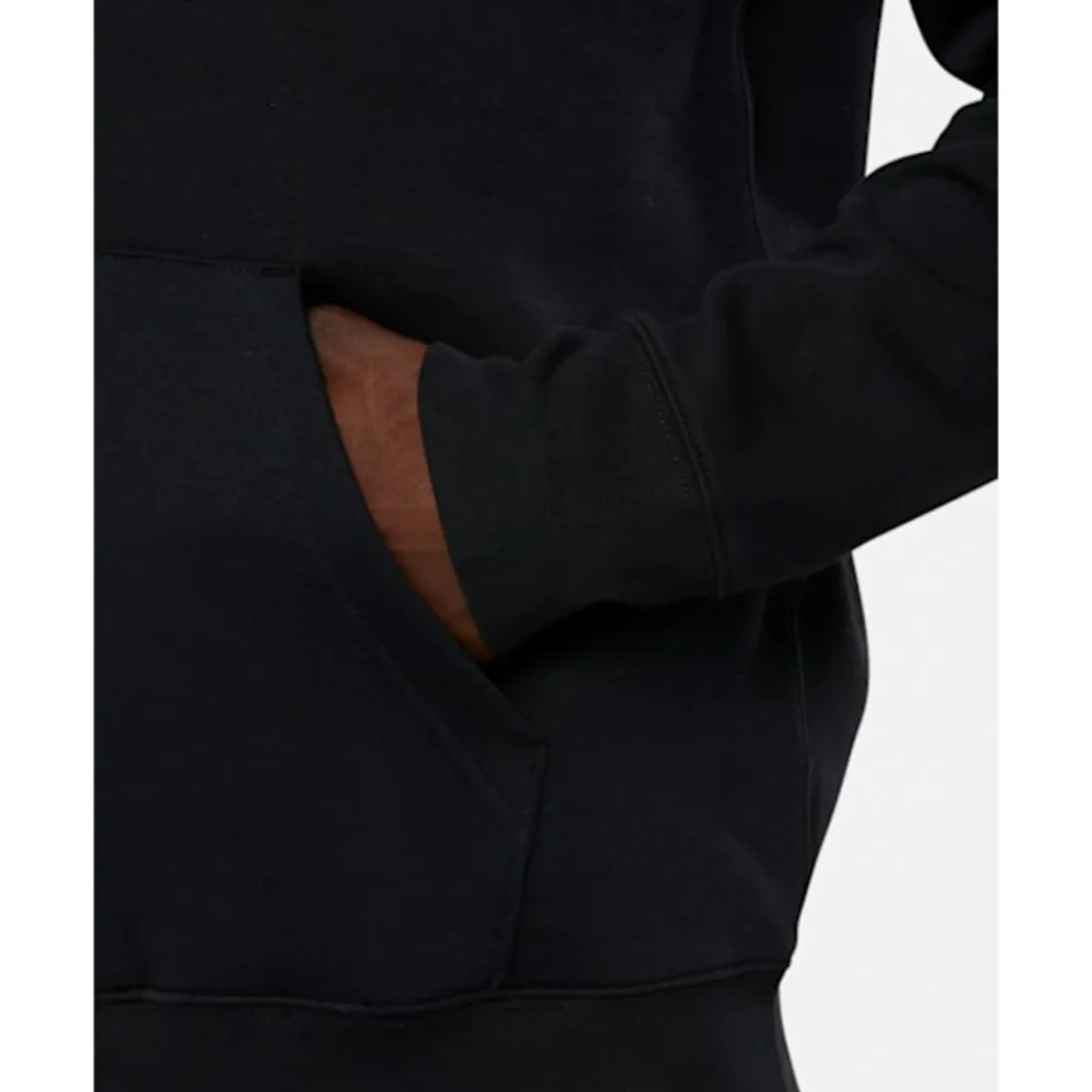 Best Nike Mens Club Pullover Hoodie Black