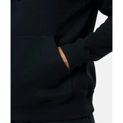 New Nike Mens Club Pullover Hoodie Black