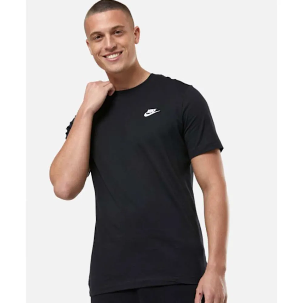 Discount Nike Mens Club T-Shirt Black