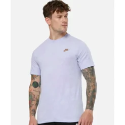 Clearance Nike Mens Club Wash T-Shirt Purple
