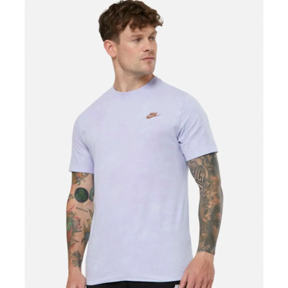 Clearance Nike Mens Club Wash T-Shirt Purple