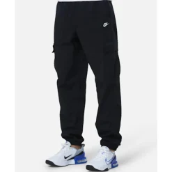 Online Nike Mens Club Woven Cargo Pant Black