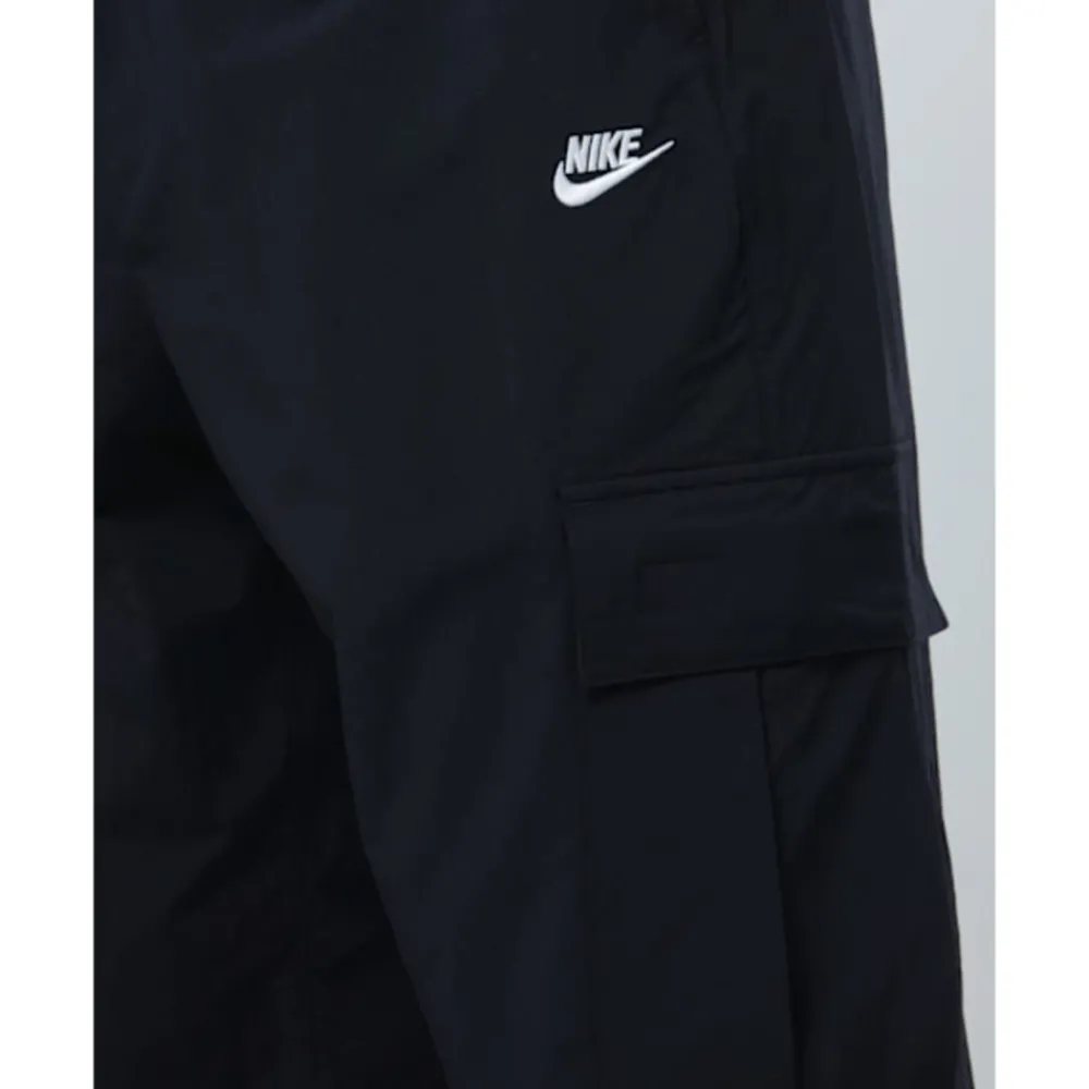 Online Nike Mens Club Woven Cargo Pant Black