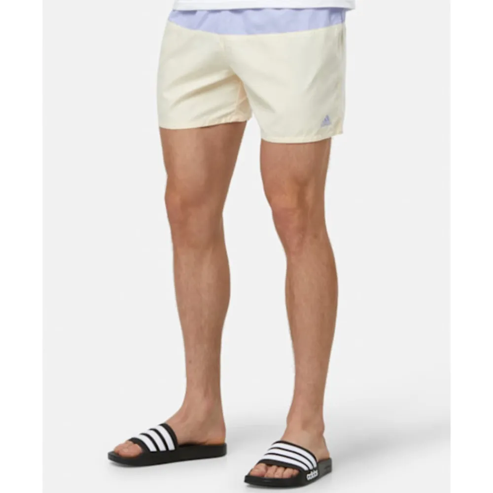Outlet adidas Mens Colour Block Swim Shorts Purple