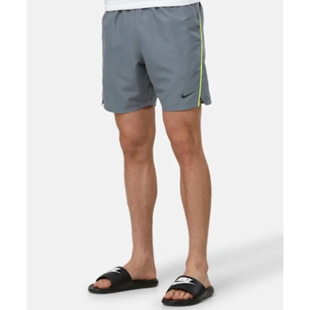 Outlet Nike Mens Contend 7 Inch Swim Short Grey