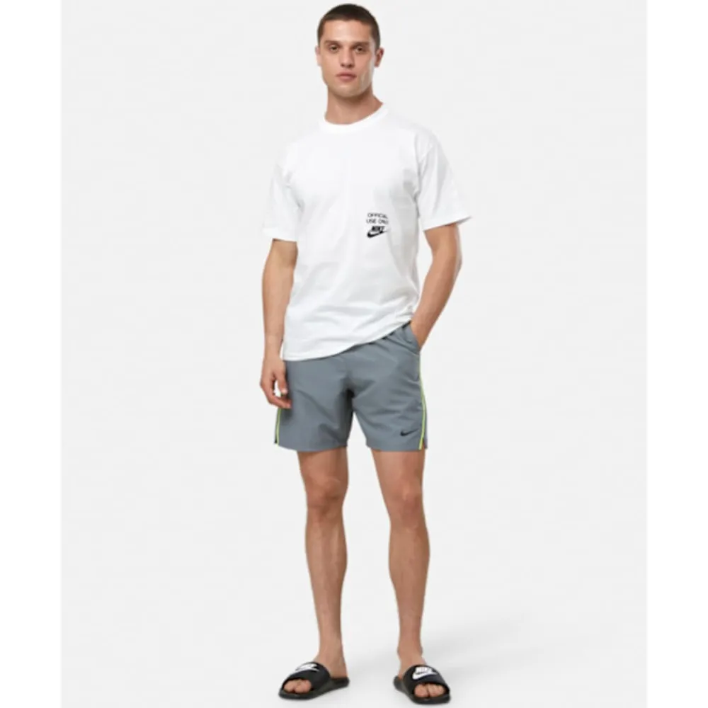 Outlet Nike Mens Contend 7 Inch Swim Short Grey