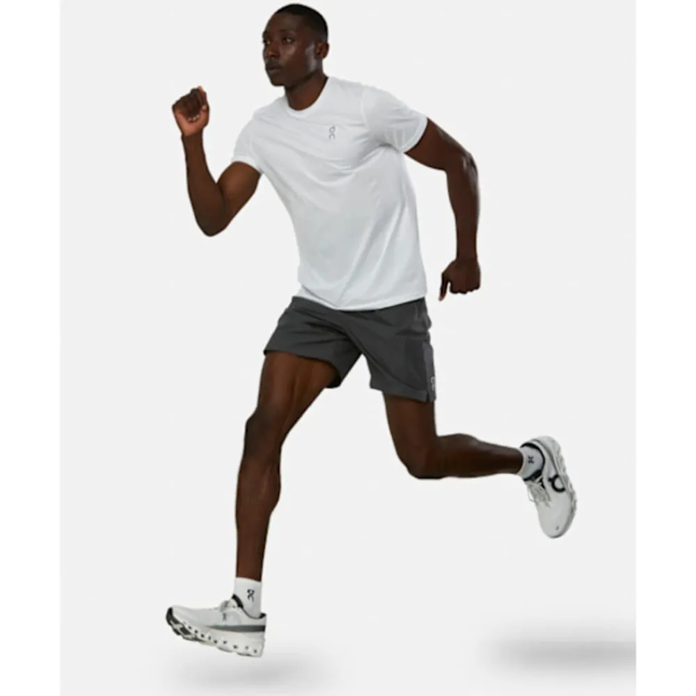 Discount On Mens Core Run T-Shirt White